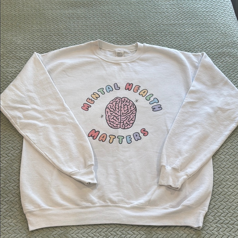 Classic White Sweatshirt